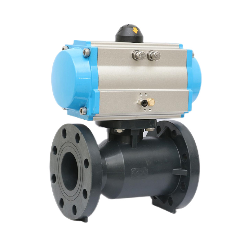 FRPP Q641F-10S 氣動法蘭球閥 DN20-300 20A-300A日標